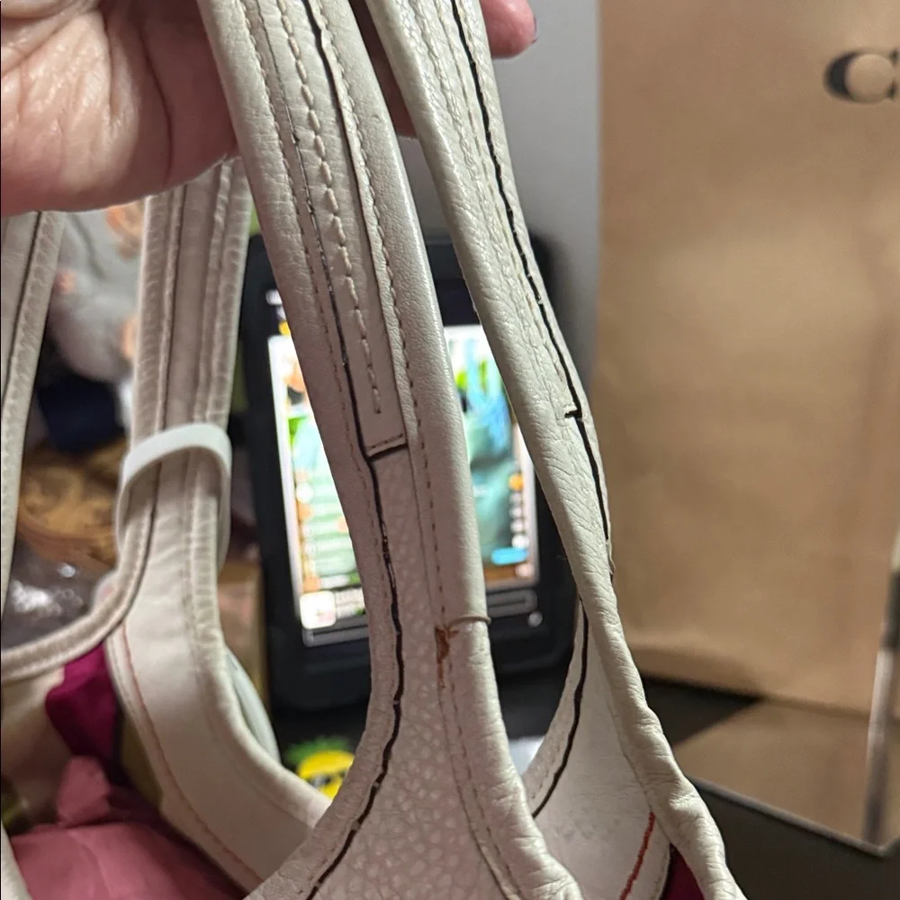 Coach Legacy Ergo Shoulder Bag with legacy stripe lining - Picture 12 of 15